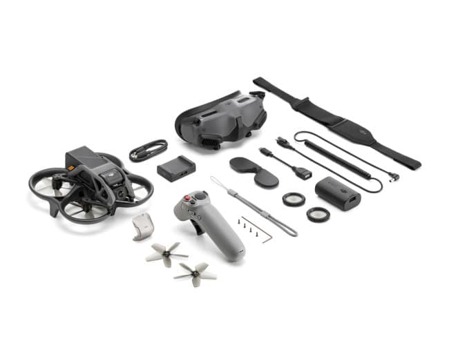  DJI Avata Fly Smart Explorer Combo with Goggles Integra and RC  Motion 2 Controller- First-Person View Drone UAV with 4K Video, Built-in  Propeller Guard, With 128gb Micro SD, Backpack, and More